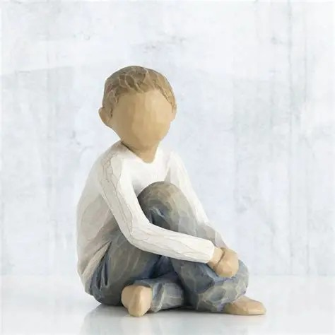 WILLOW TREE CARING CHILD FIGURE