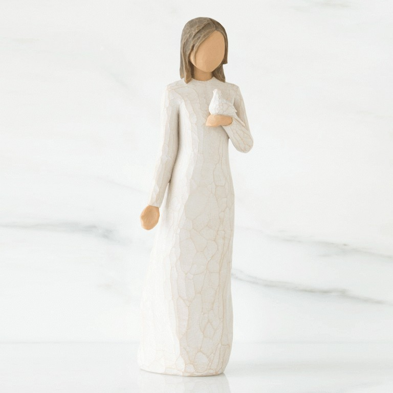WILLOW TREE WITH SYMPATHY FIGURE