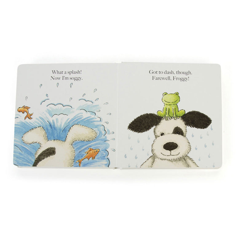 JELLYCAT BOOK PUPPY MAKES MISCHIEF