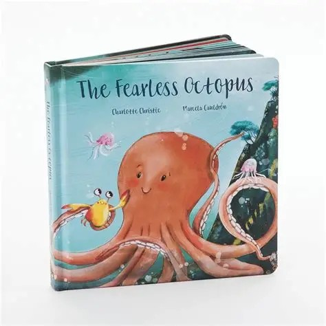 JELLYCAT BOOK THE FEARLESS OCTOPUS