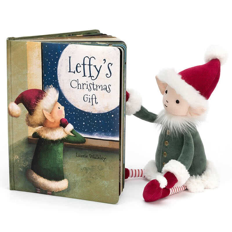 JELLYCAT BOOK LEFFY'S CHRISTMAS GIFT