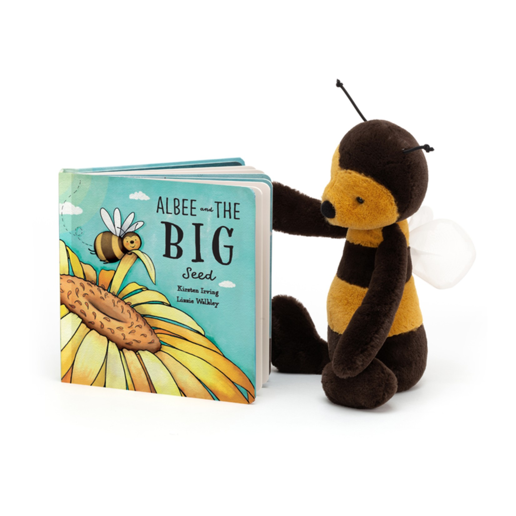 JELLYCAT BOOK ALBEE AND THE BIG SEED