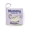 JELLYCAT FABRIC BOOK MUMMY LOVES ME 