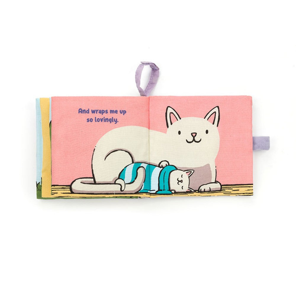 JELLYCAT FABRIC BOOK MUMMY LOVES ME 