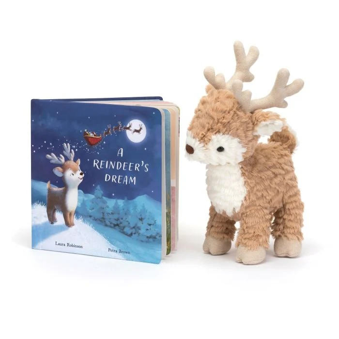 JELLYCAT BOOK MITZI'S REINDEERS DREAM 