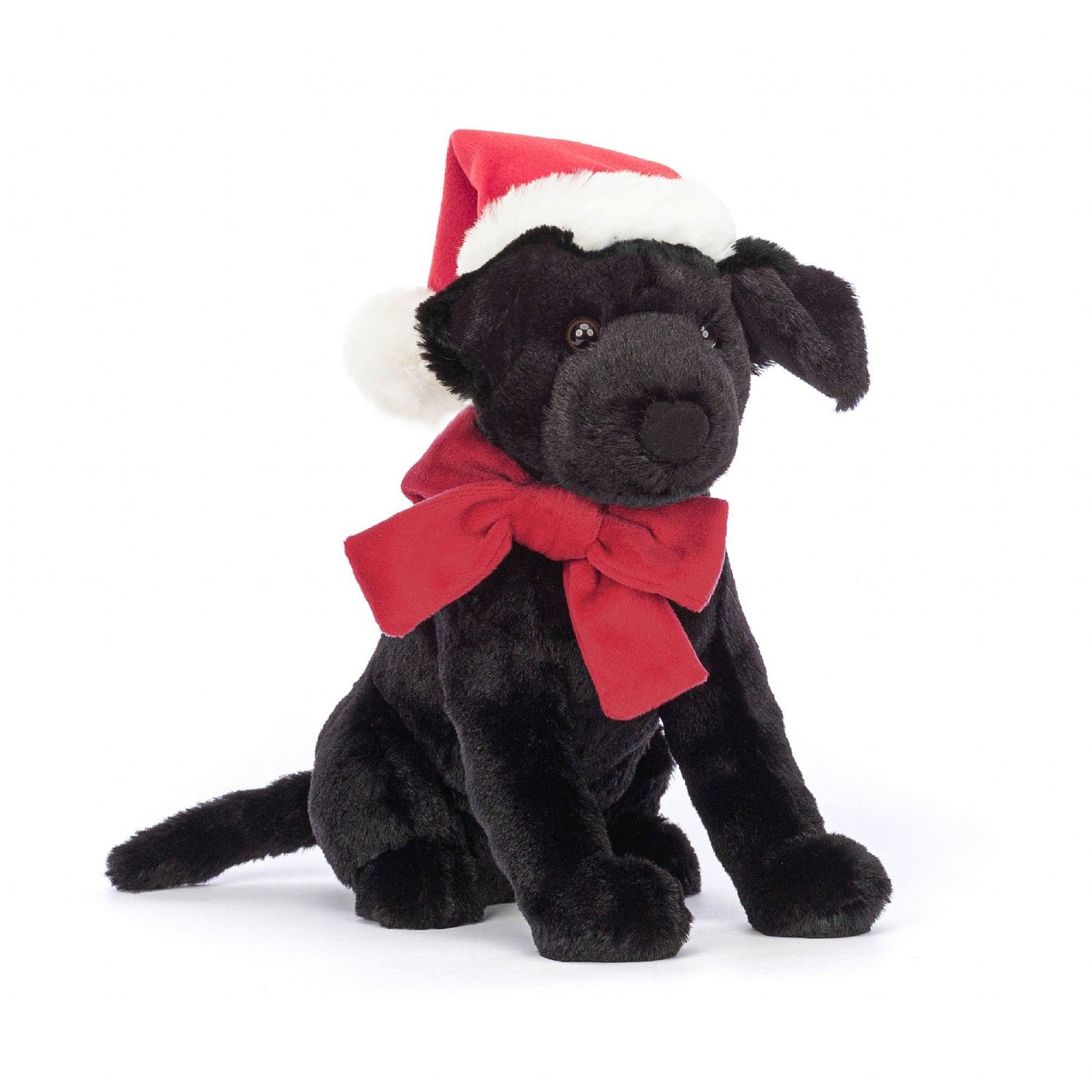 JELLYCAT WINTER WARMER PIPPA BLACK LABRADOR