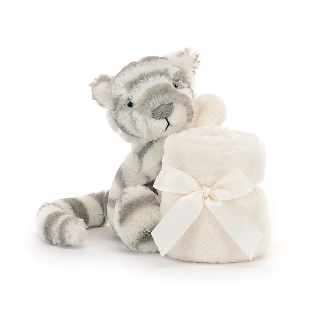 JELLYCAT BASHFUL SNOW TIGER SOOTHER