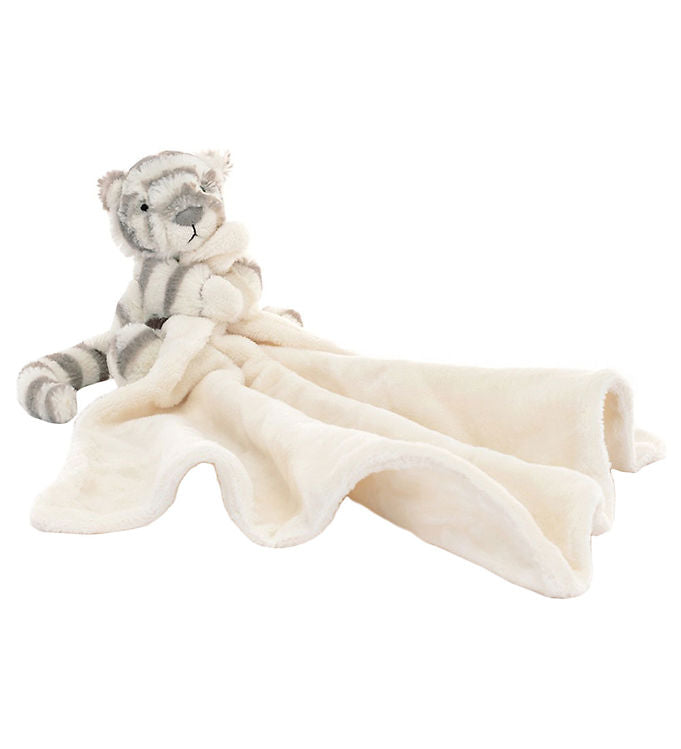 JELLYCAT BASHFUL SNOW TIGER SOOTHER