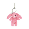 JELLYCAT BASHFUL BUNNY PINK BAG CHARM