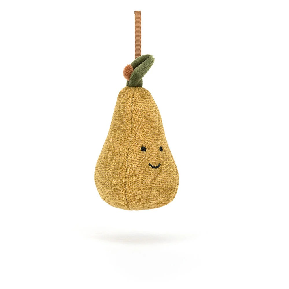 JELLY CAT FESTIVE FOLLY PEAR 