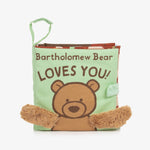 JELLYCAT FABRIC BOOK BARTHOLOMEW LOVES YOU
