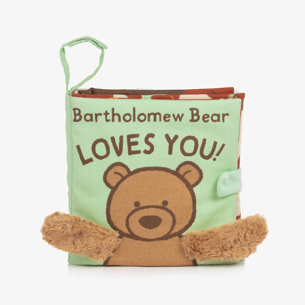 JELLYCAT FABRIC BOOK BARTHOLOMEW LOVES YOU