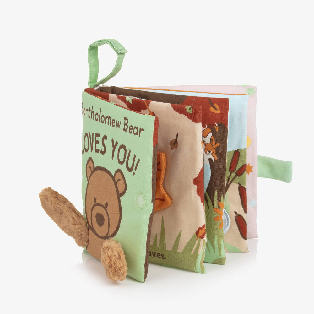 JELLYCAT FABRIC BOOK BARTHOLOMEW LOVES YOU
