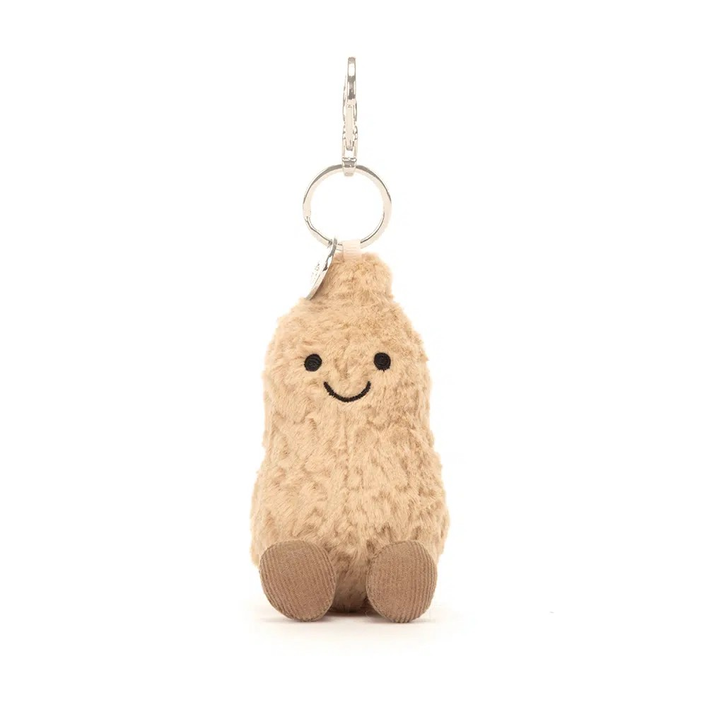 JELLYCAT PEANUT BAG CHARM