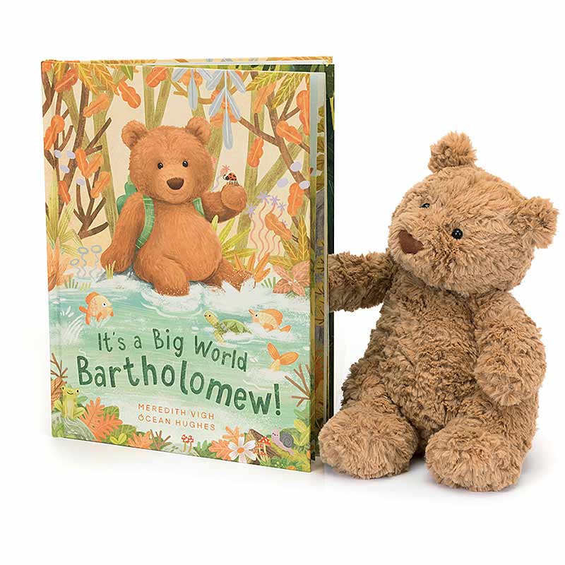 JELLYCAT BOOK IT'S A BIG WORLD BARTHOLOMEW