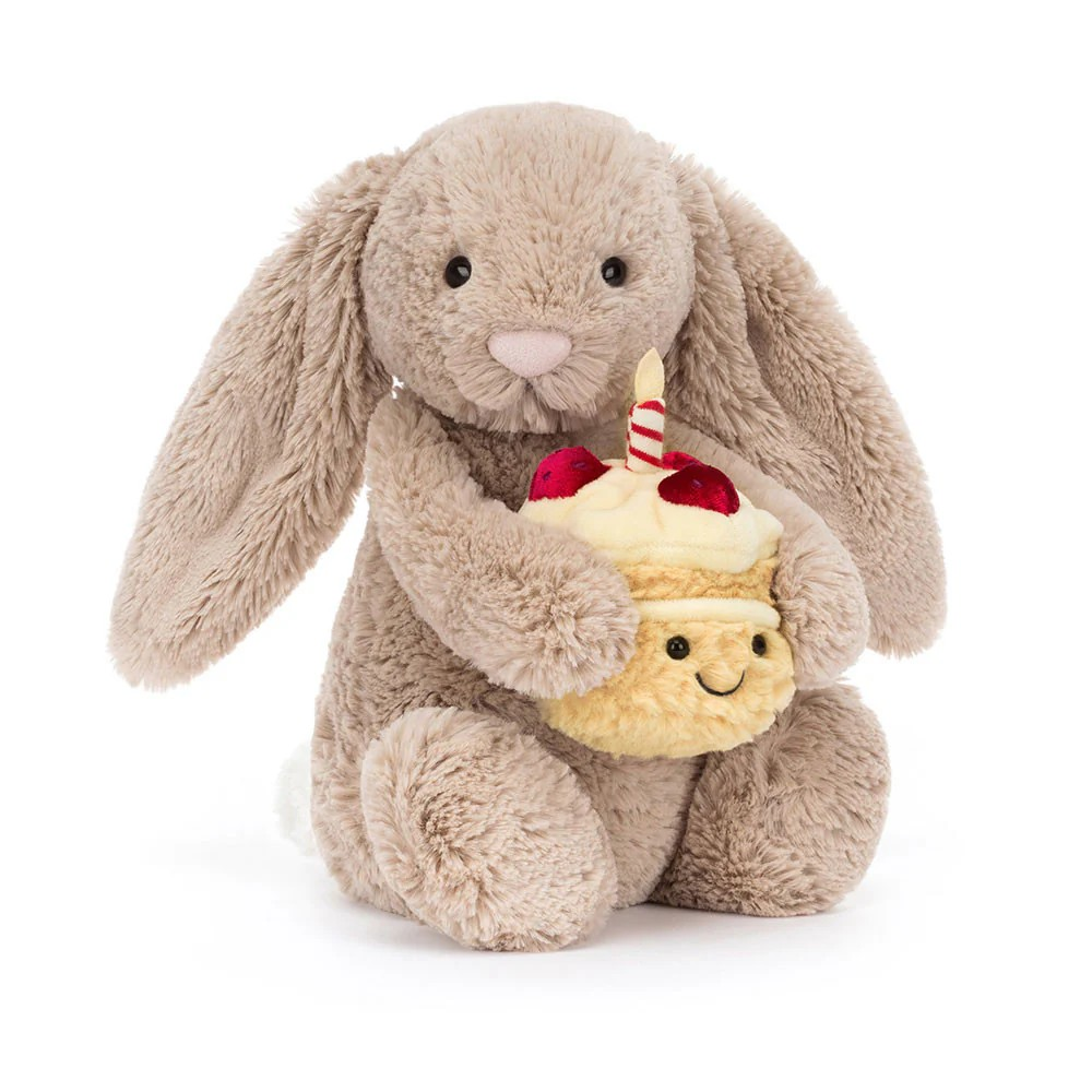 BIRTHDAY BUNNYBEIGE JELLYCAT