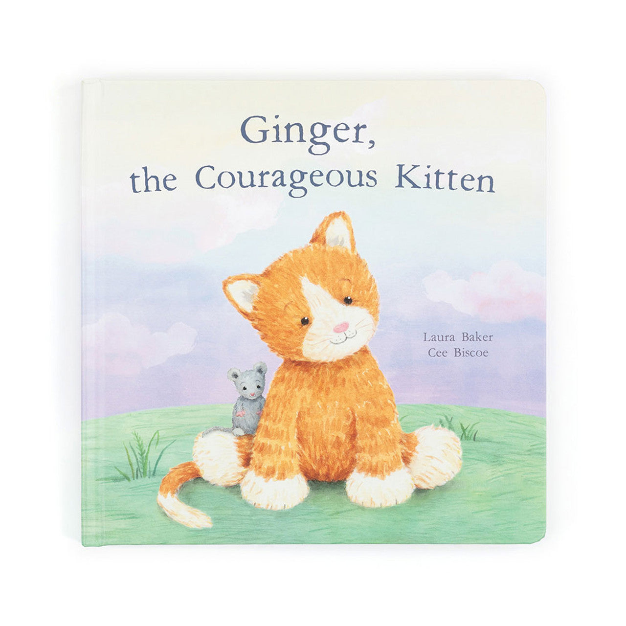 JELLYCAT BOOK GINGER THE COURAGEOUS KITTEN