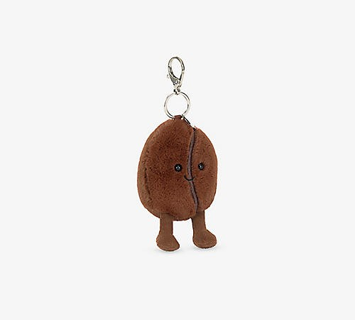 JELLYCAT AMUSEABLES COFFEE BEAN BAG CHARM 