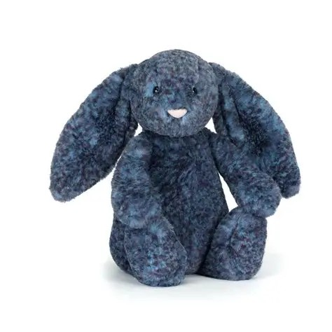 JELLYCAT BASHFUL BUNNY HOPSCONE LUXE MEDIUM
