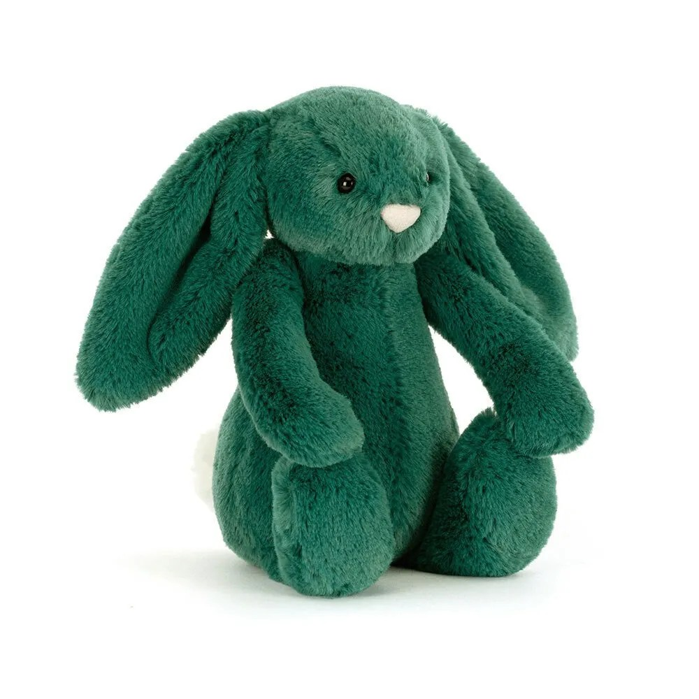 JELLYCAT LITTLE BASHFUL TEAL BUNNY