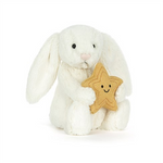 JELLYCAT CREAM BUNNY WITH STAR