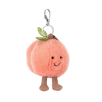 JELLYCAT AMUSEABLES PEACH BAG CHARM