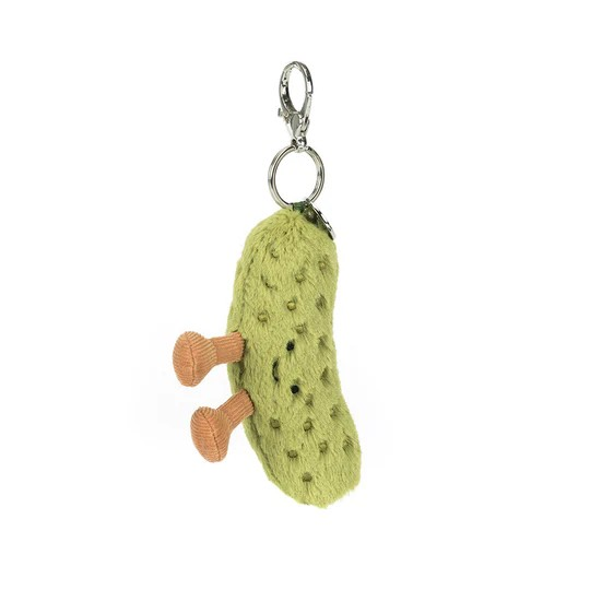 JELLYCAT AMUSEABLES PICKLE BAG CHARM