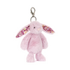 JELLYCAT BLOSSOM BUNNY BAG CHARM THISTLEPOP
