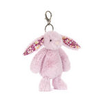JELLYCAT BLOSSOM BUNNY BAG CHARM THISTLEPOP
