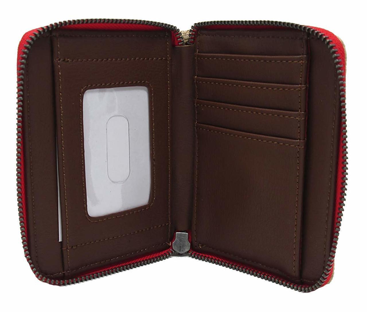 LOUNGEFLY MOANA CANVAS SKETCH ZIP WALLET