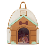 LOUNGEFLY DISNEY DOGS TRIPLE LENTICULAR BACKPACK