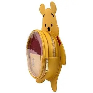 LOUNGEFLY WINNIE THE POOH PIN TRADER BACKPACK
