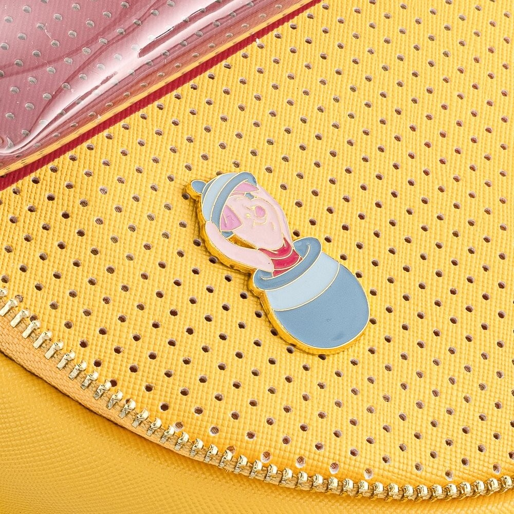 LOUNGEFLY WINNIE THE POOH PIN TRADER BACKPACK