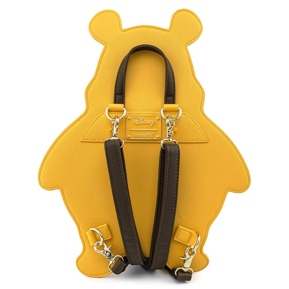 LOUNGEFLY WINNIE THE POOH PIN TRADER BACKPACK