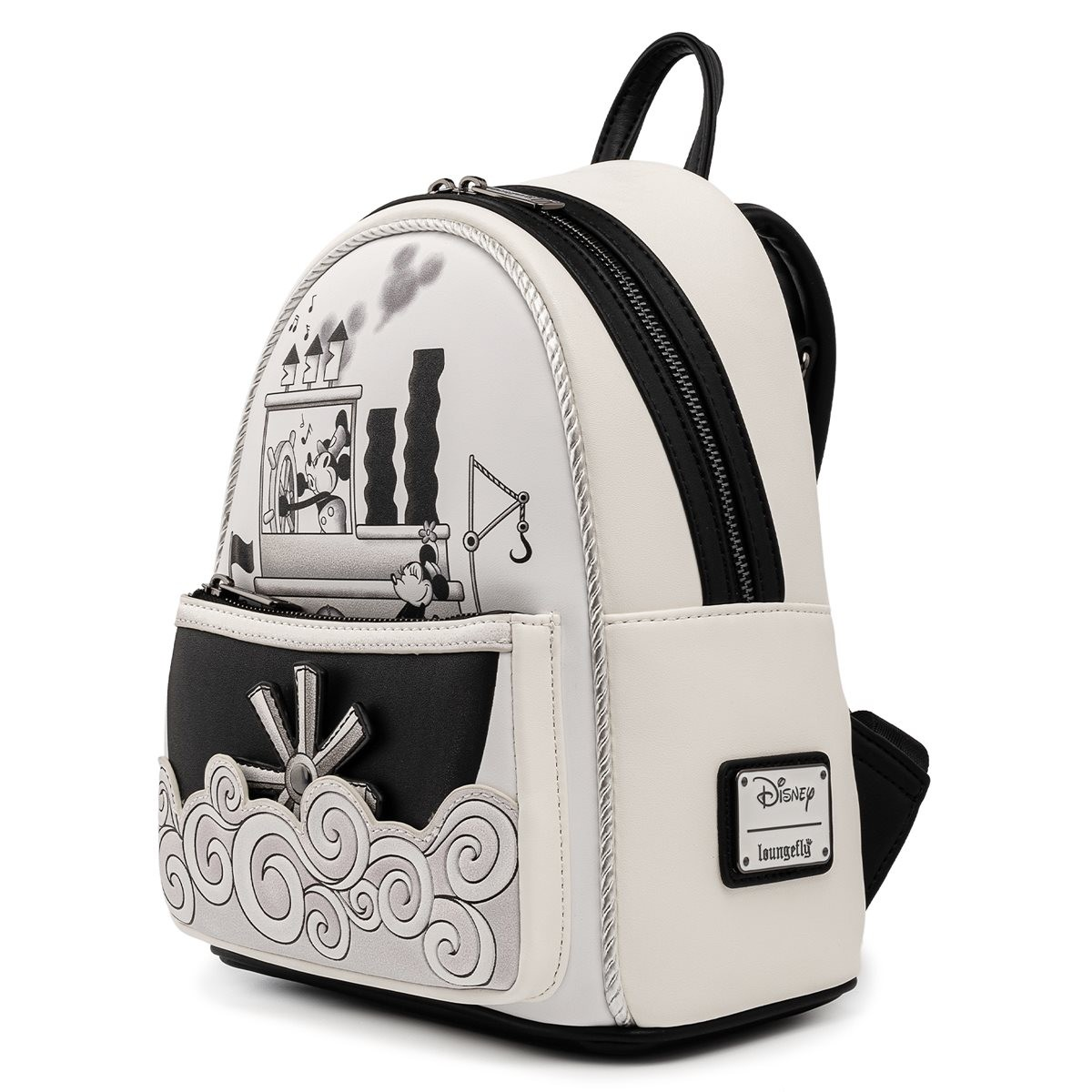 LOUNGEFLY STEAMBOAT WILLIE MUSIC CRUISE MINI BACKPACK