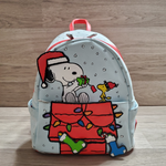 LOUNGEFLY PEANUTS SNOOPY XMAS BACKPACK
