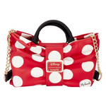 LOUNGEFLY MINNIE ROCKS THE DOTS BOW CROSSBODY BAG