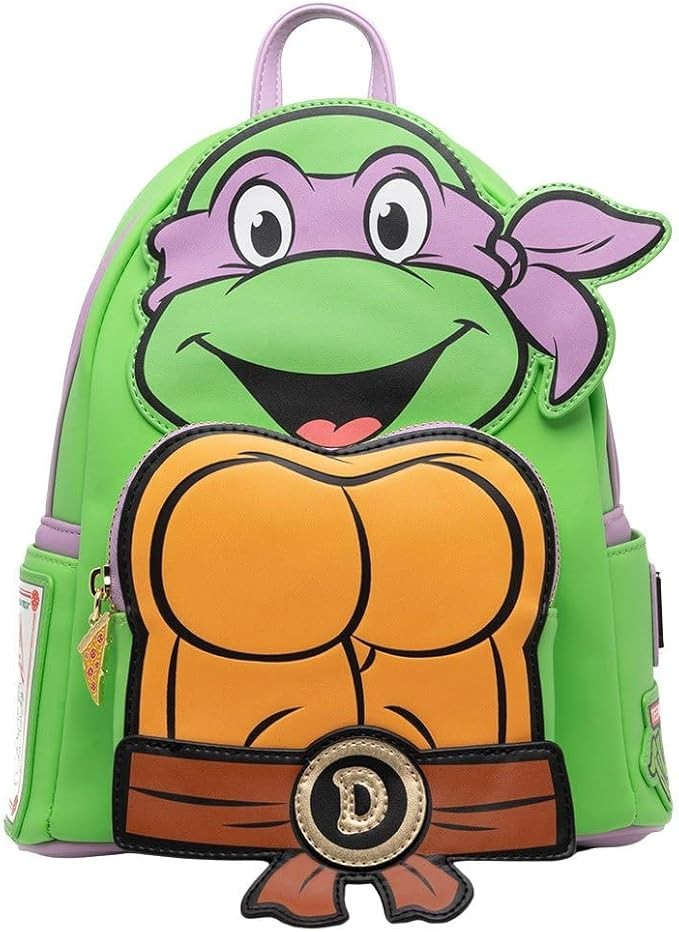 LOUNGEFLY TEENAGE MUTANT NINJA TURTLE DONATELLO BACKPACK