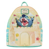 LOUNGEFLY STITCH SANDCASTLE BEACH SURPRISE MINI BACKPACK