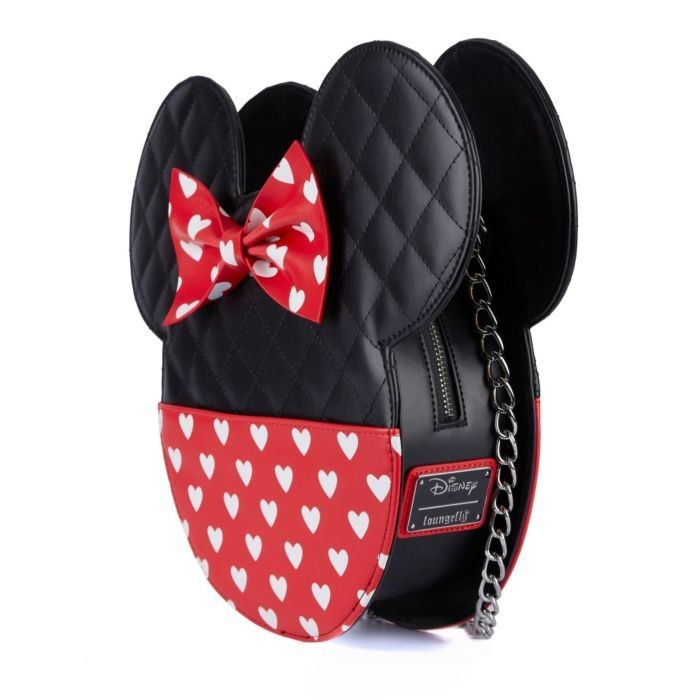 OUNGEFLY DISNEY MICKEY AND MINNIE VALENTINES REVERSIBLE CROSS BODY BAG
