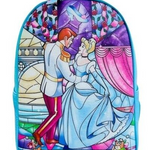 LOUNGEFLY STAINED GLASS CINDERELLA MINI BACKPACK