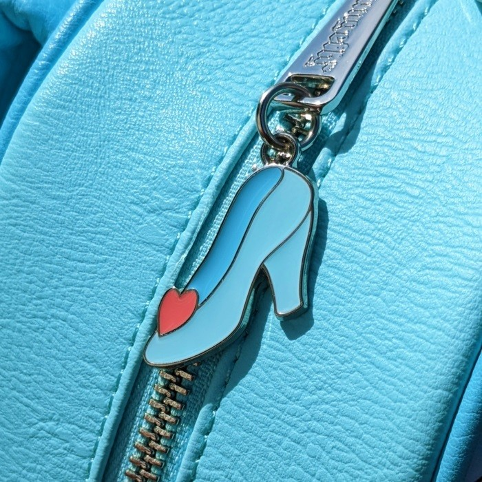 LOUNGEFLY STAINED GLASS CINDERELLA MINI BACKPACK