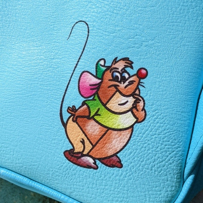 LOUNGEFLY STAINED GLASS CINDERELLA MINI BACKPACK