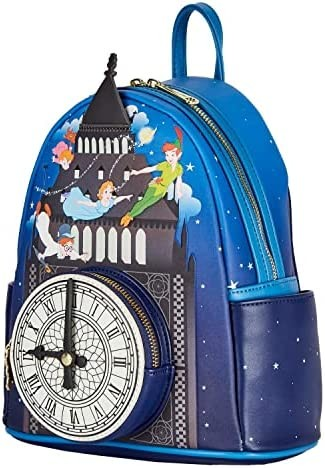 LOUNGEFLY PETER PAN GLOWCLOCK BACKPACK