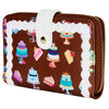 LOUNGEFLY DISNEY PRINCESS CAKE ZIP WALLET