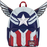 LOUNGEFLY MARVEL FALCON CAPTAIN AMERICA COSPLAY BACKPACK