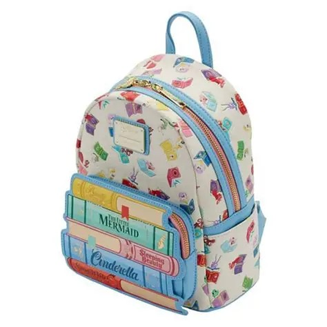 LOUNGEFLY DISNEY PRINCESS BOOKS CLASSIC MINI BACK PACK