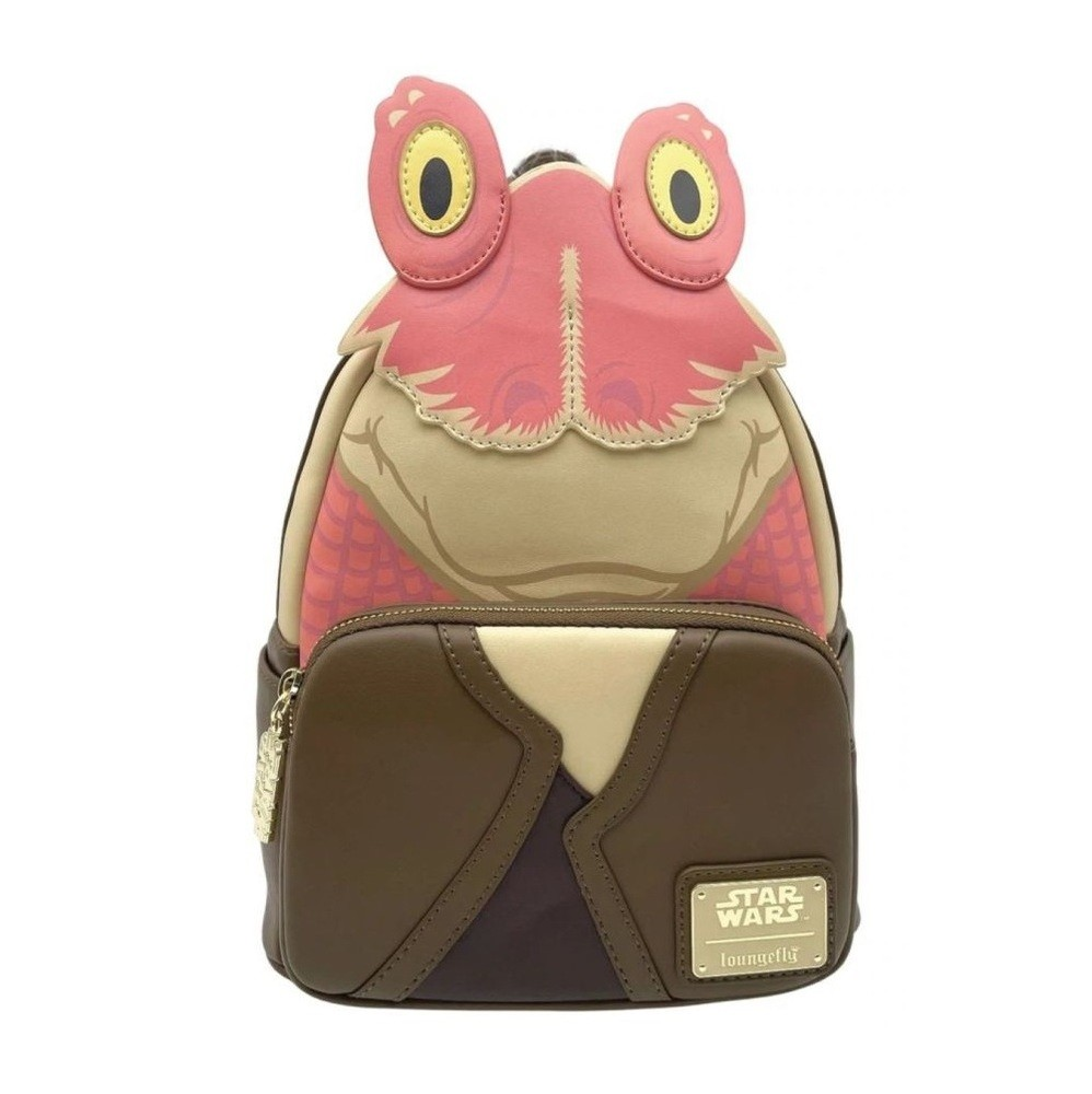  LOUNGEFLY STAR WARS JAR JAR BINKS BACKPACK