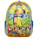 LOUNGEFLY SNOW WHITE STAINED GLASS MINI BACKPACK