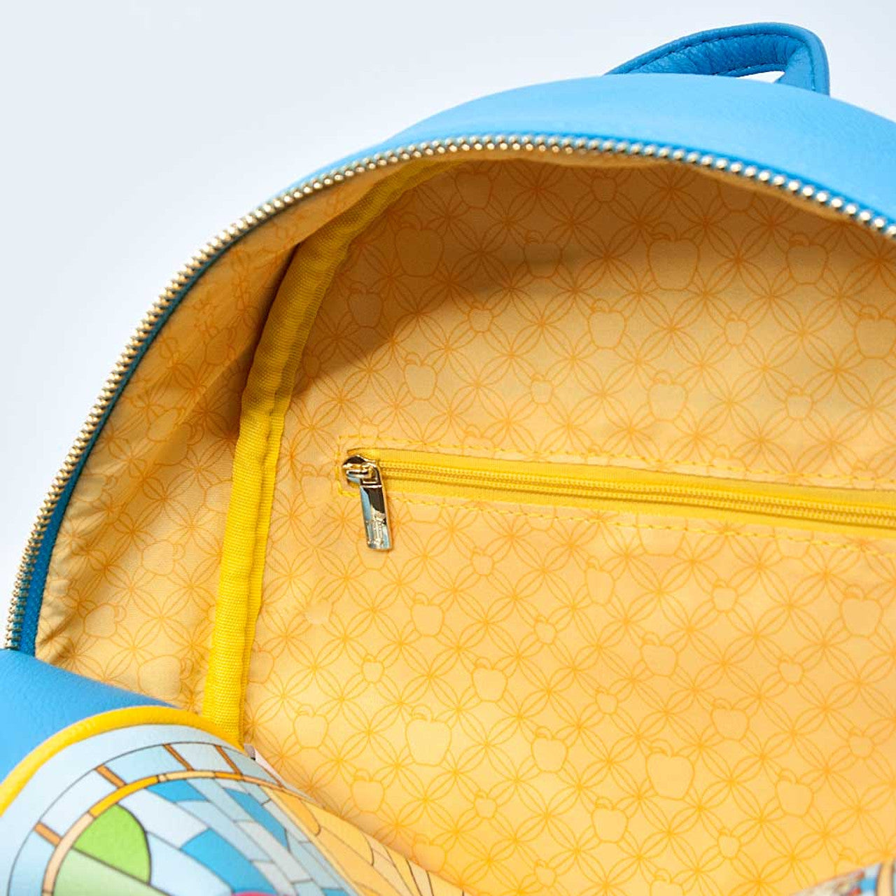 LOUNGEFLY SNOW WHITE STAINED GLASS MINI BACKPACK